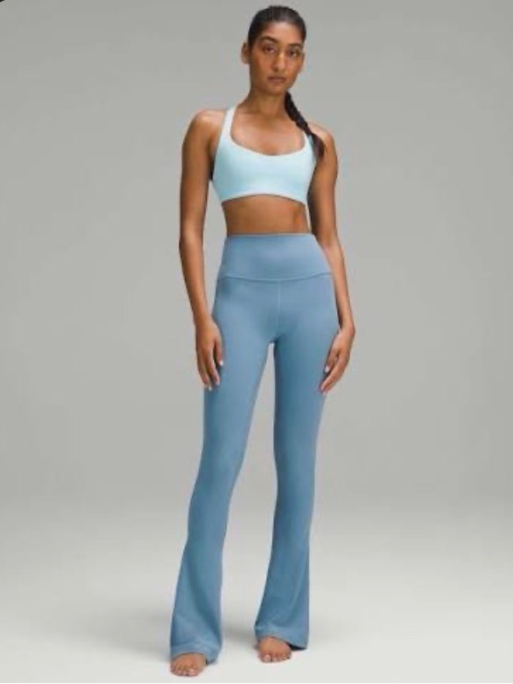 Lululemon Align Mini Flare Utility Blue Short